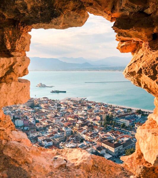 1 view of nafplio city and bourtzi castle from palamidi castle 1.jpg