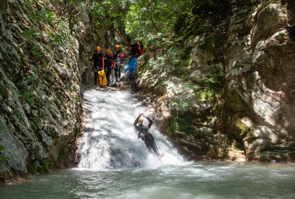 Canyoning Neda8